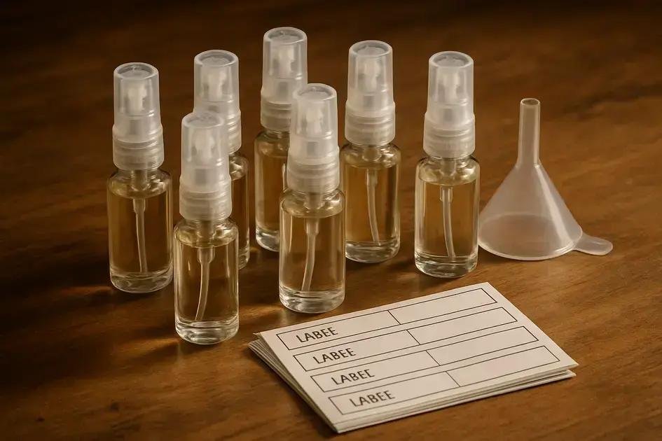 Cuidados ao armazenar perfumes em decants