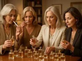 Decant de perfume feminino para mulheres maduras para realçar sua elegância natural