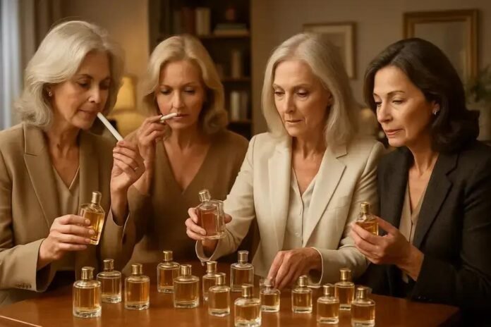 Decant de perfume feminino para mulheres maduras para realçar sua elegância natural