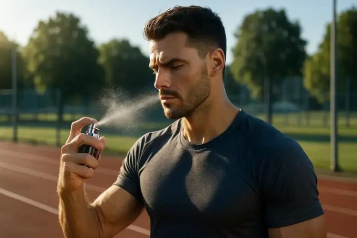 Decant de perfume masculino para esportes que melhora seu desempenho e estilo