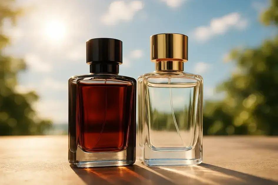 Diferença entre perfumes intensos e leves no verão