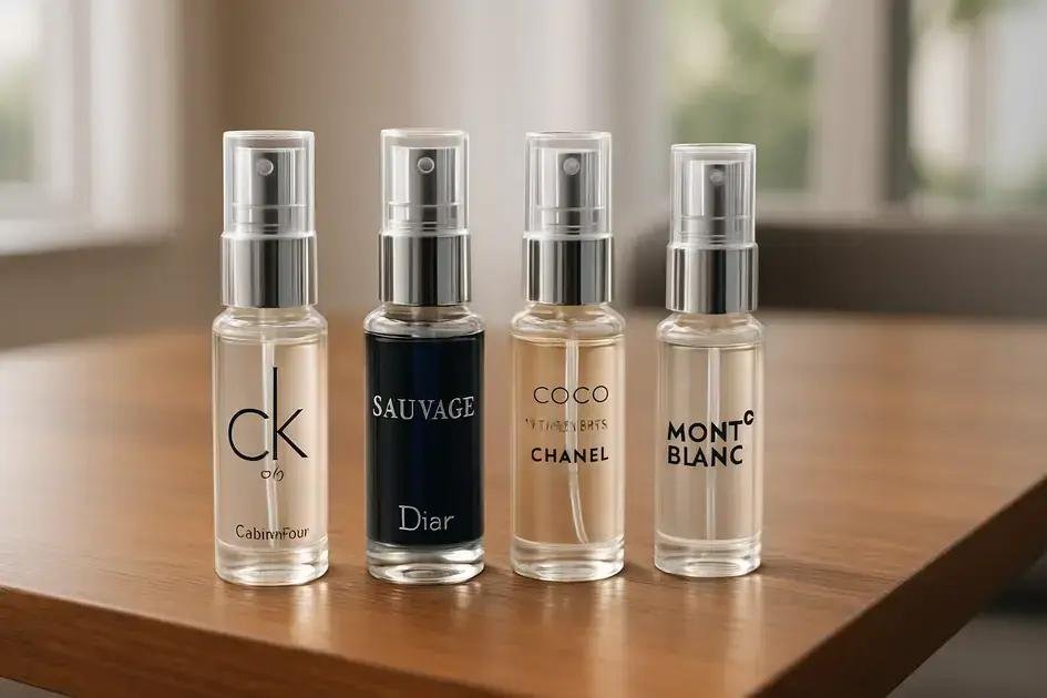 Marcas populares com decants para uso casual
