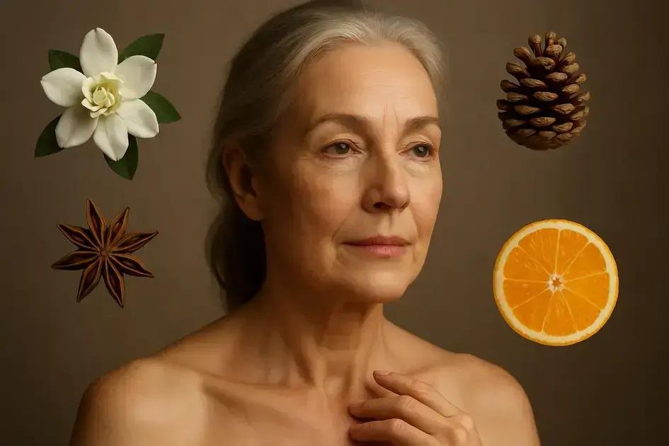 Notas olfativas que combinam com a pele madura