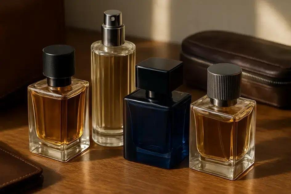 Perfumes masculinos populares para experimentar em decant