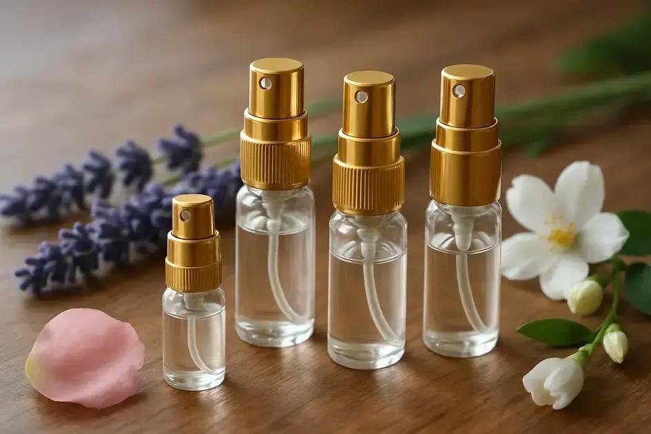 Vantagens de usar decants para experimentar fragrâncias florais