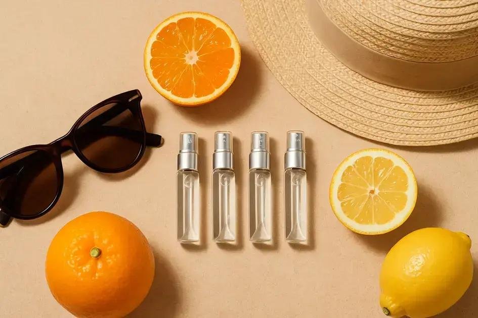 Como escolher decants para o dia a dia em clima quente