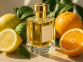 Decant de perfume de luxo com notas cítricas para quem quer experimentar novidades