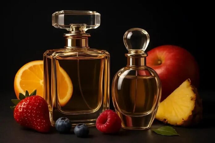 Decant de perfume de luxo com notas frutadas: descubra fragrâncias irresistíveis