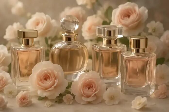 Decant de perfume de luxo feminino com notas florais para descobrir sua fragrância ideal