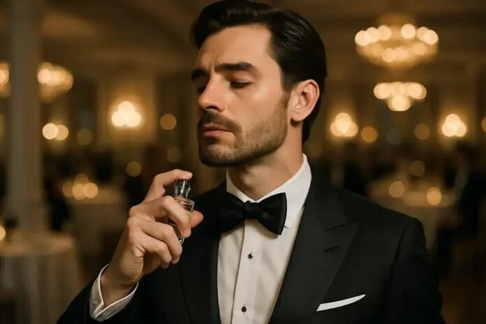 Decant de perfume de luxo masculino para evento formal que surpreende