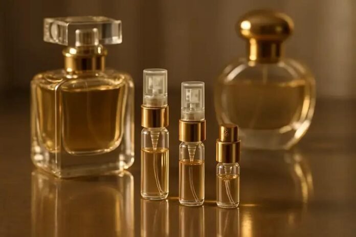 Decant de perfume de luxo para ocasiões especiais: escolha com segurança e estilo