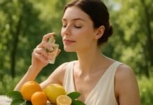 Decant de perfume feminino com notas frescas e cítricas para renovar seu aroma Decant de perfume feminino com notas frescas e cítricas para renovar seu aroma