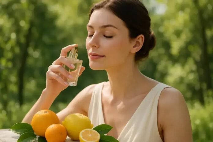 Decant de perfume feminino com notas frescas e cítricas para renovar seu aroma