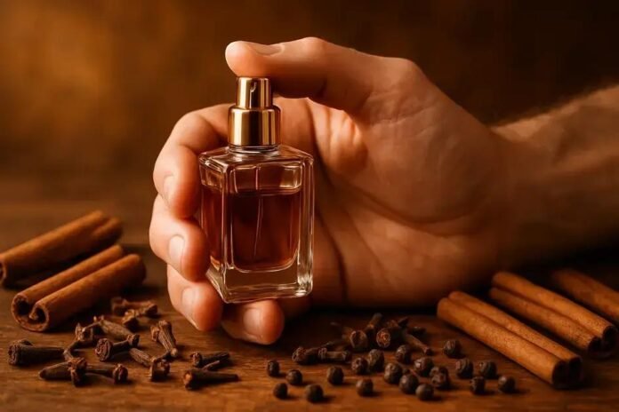 Decant de perfume masculino com notas de especiarias para despertar seus sentidos