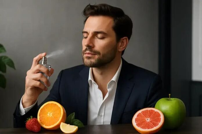 Decant de perfume masculino com notas frutadas para surpreender seu olfato