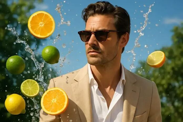 Decant de perfume masculino frescor para o verão para dias leves e elegantes