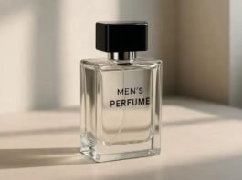 Decant de perfume masculino minimalista para quem quer elegância sem exageros