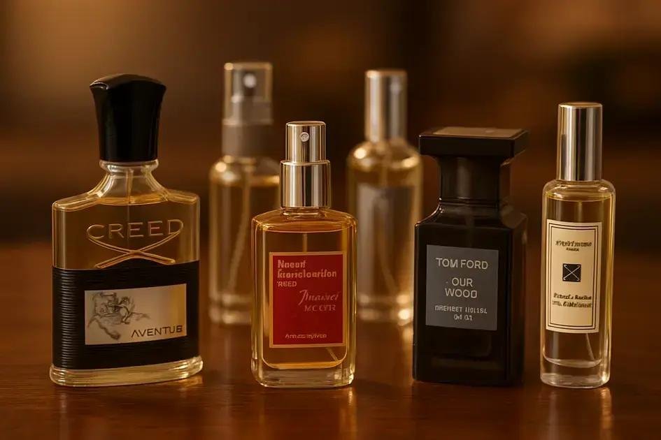 Marcas icônicas e perfumes raros disponíveis em decants