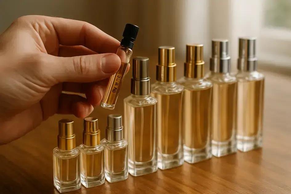 Vantagens de adquirir decants antes do perfume full size