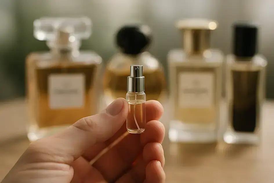 Vantagens de adquirir decants em vez de frascos completos