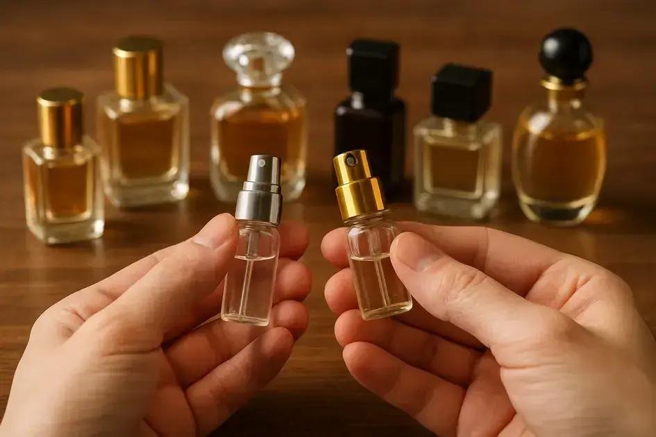 Vantagens econômicas de usar decants em vez do frasco original