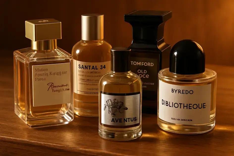 Marcas renomadas que oferecem decants amadeirados de qualidade